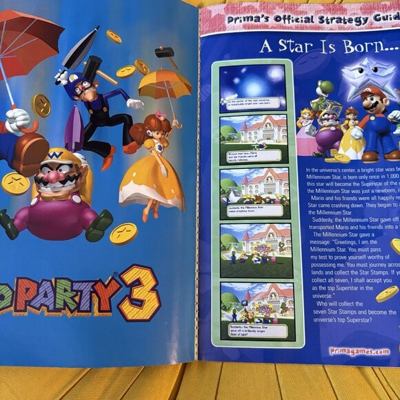 Nintendo 64 N64 Mario Party 3 Prima's Official Strategy Guide - Picture 3 of 6